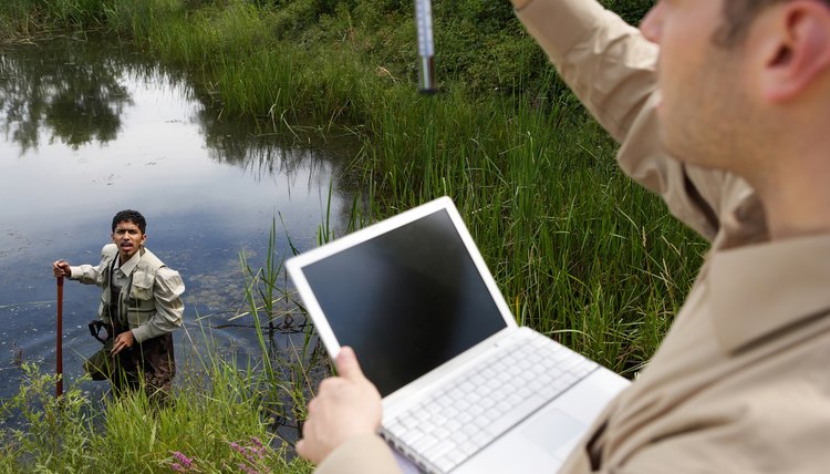 Almost any aquatic environment can be the subject of a research paper.