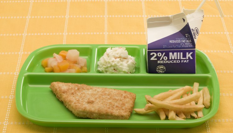 Schools need to provide children with healthy lunches.