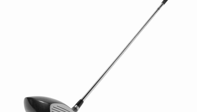 Close up of a golf club