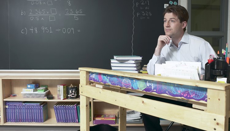 Math teachers work in both private and public schools.