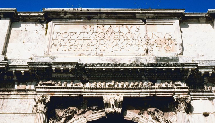 Rome's artistocracy, known as the patricians, held political power in the Senate.