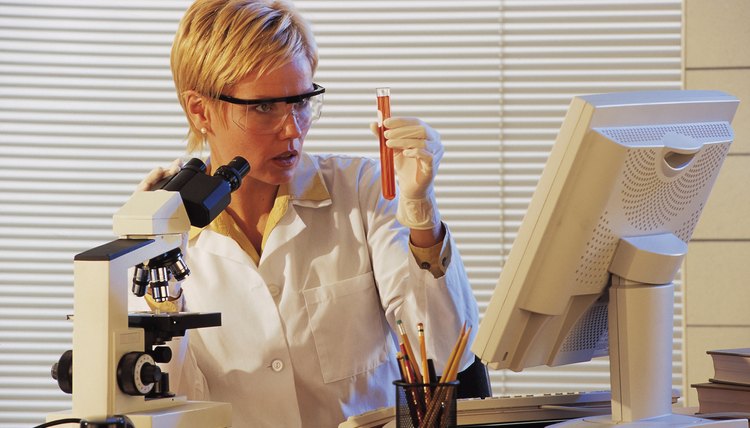 Graduates from master's programs in biology work in a variety of research settings.