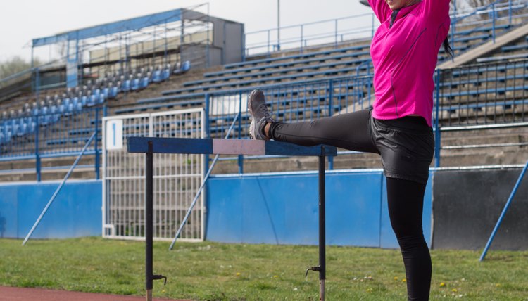 Young Woman Stretching