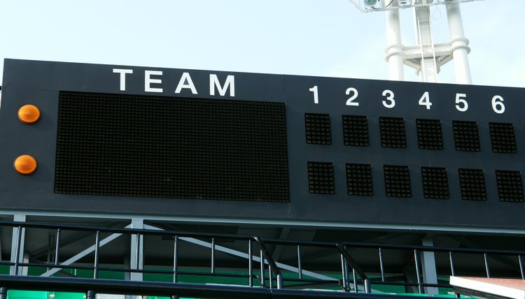 empty scoreboard