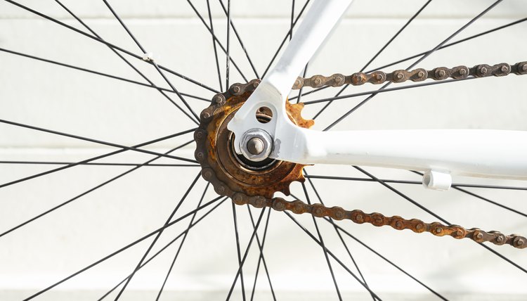 Rusty Bicycle Chain Maintenance and repairs