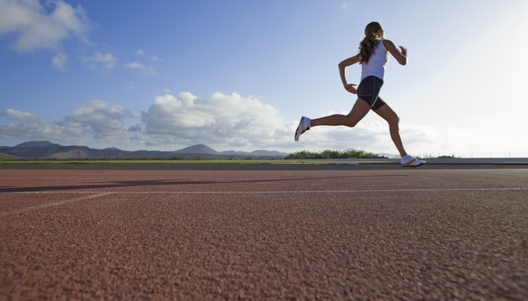 Woman running