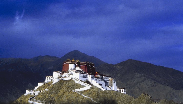 Tibet is a popular destination for Buddhist pilgramages.