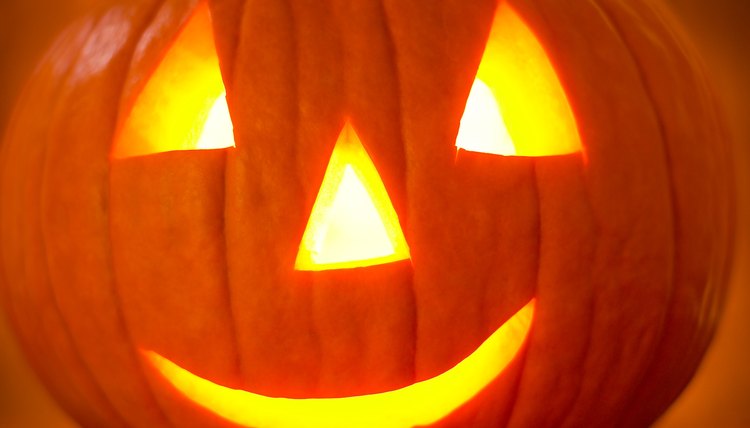 Pumpkins are a New World plant; historic European pagans did not use pumpkins in their October rituals.