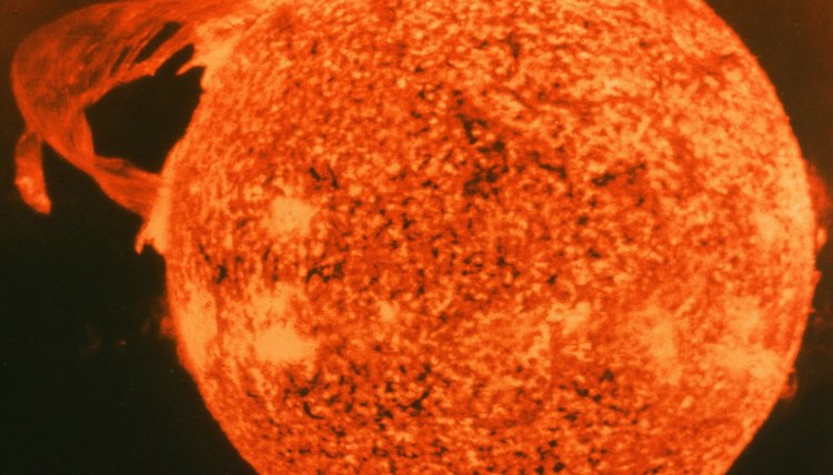 Nuclear fusion in the sun transforms mass directly into energy.