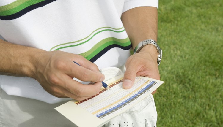 Scoring is relative, but golfers should aim for par.