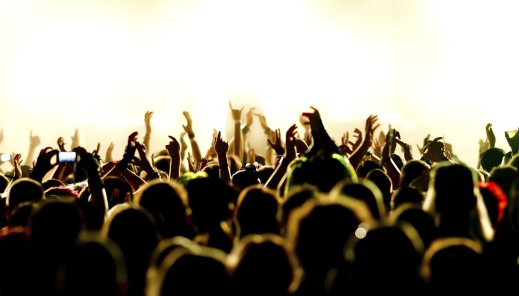 Crowd at a concert