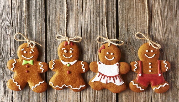 Small batch of gingerbread cookies.