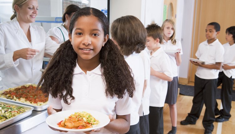 what are the duties of a school cafeteria worker