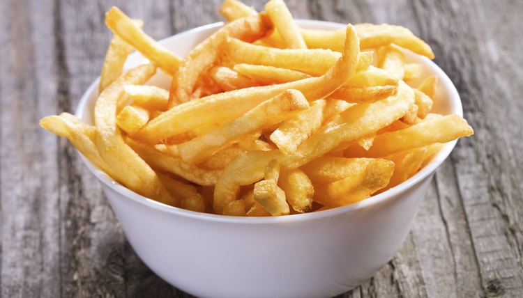 A bowl of french fries.