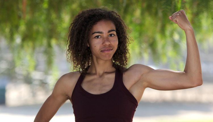242 Girls Biceps Stock Photos, High-Res Pictures, and Images - Getty Images