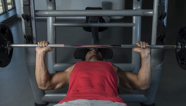 Bench Press At Gym