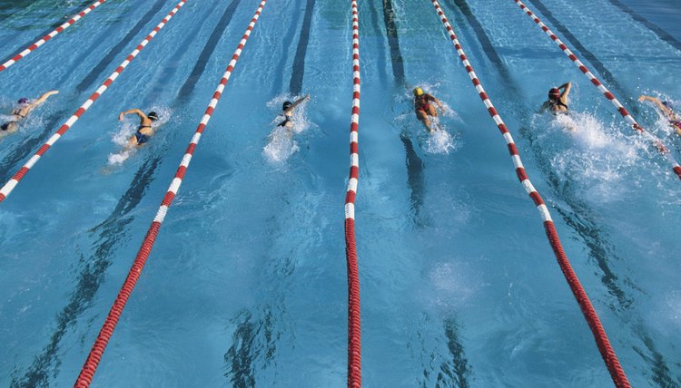 Swimming race