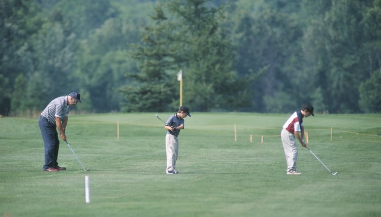 Practicing is a key aspect of improving your swing skills.