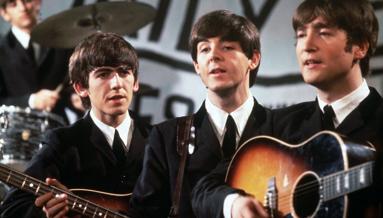 The Beatles performing in 1963.