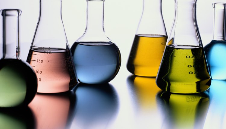 Solubility rules determine which atoms remain in solution.