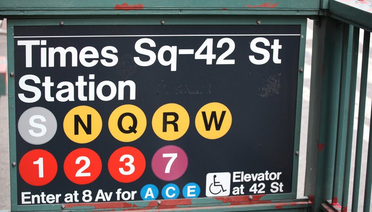 New York's Time Square Subway station