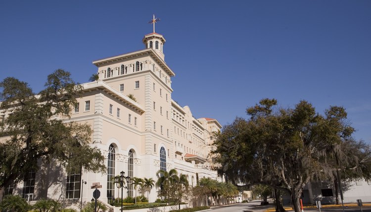 A Church of Scientology building in Clearwater, FL.
