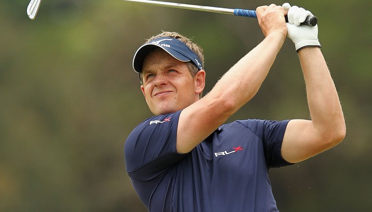 Great Britain's Luke Donald earned more money on the golf course than any other pro in 2011.