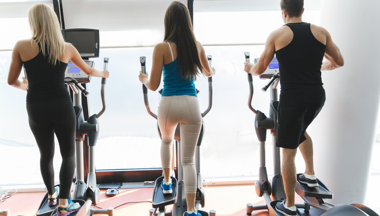 Stretches When Using an Elliptical Trainer