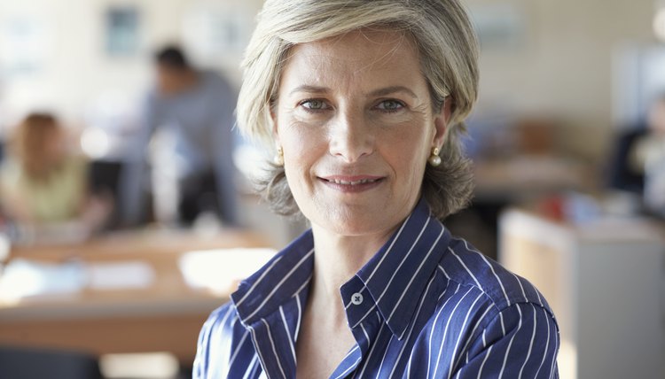 A senior female executive.