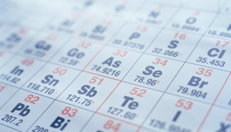 Most periodic tables list atomic masses.