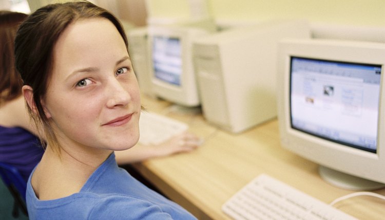 Students can finish their work for an online class by logging in for an hour or two over the course of several days.