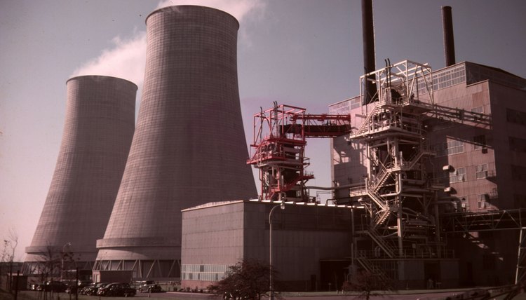 World's first full-scale nuclear power plant in Cumberland (Cumbria), England