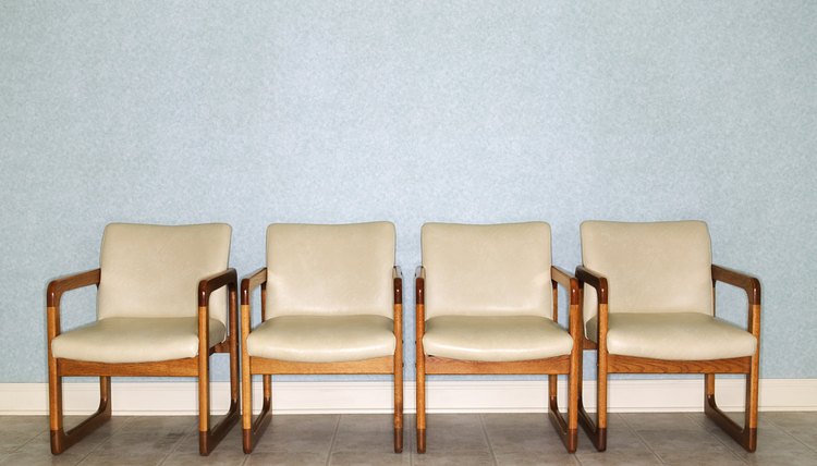 Chairs in waiting room