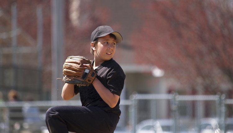 little league baseball pitcher