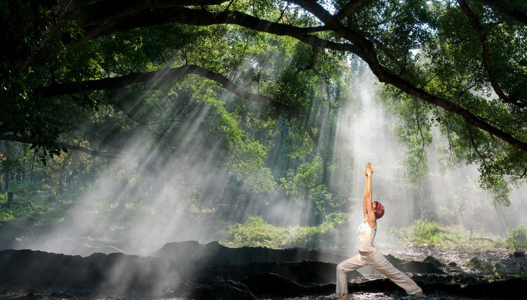 virabhadrasana, hatha yoga