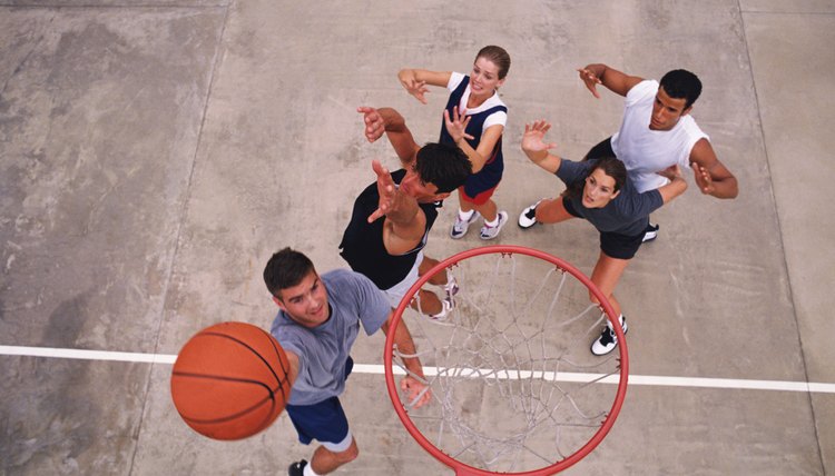 Playing Basketball from Above