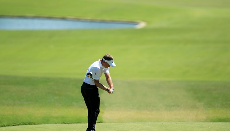 Luke Donald plays so consistently because he gets into "the slot" so often.