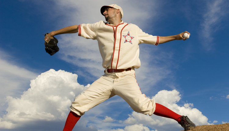 Baseball Pitcher on Mound