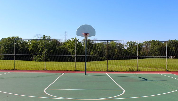 Half a Basketball Court