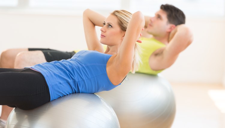 Calories Burned in a Stability Ball Workout