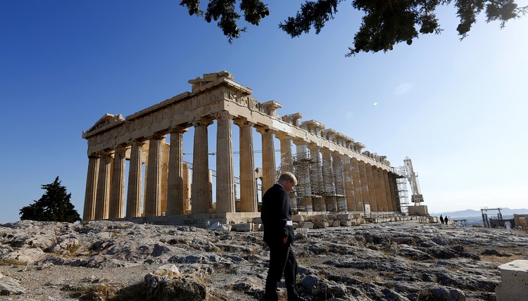 The Parthenon was a temple dedicated to Athena.