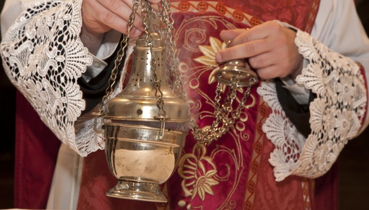 Burning incense is frequently included in the casting of magic spells.