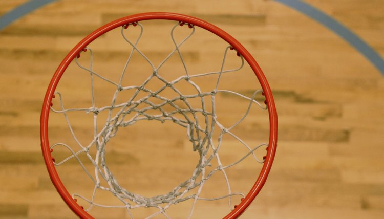 Bird-eye view of Basket Ball Hoop