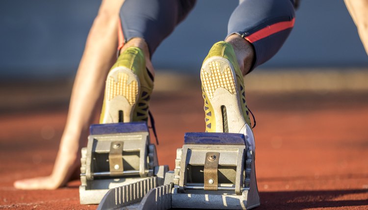 sprint start in track and field