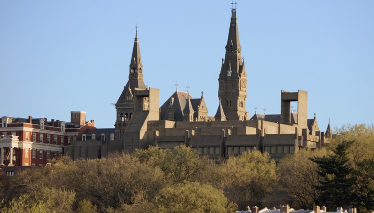 Georgetown, a Jesuit university in Washington, D.C., was founded in 1789.