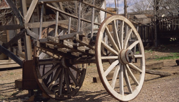 Wooden cart