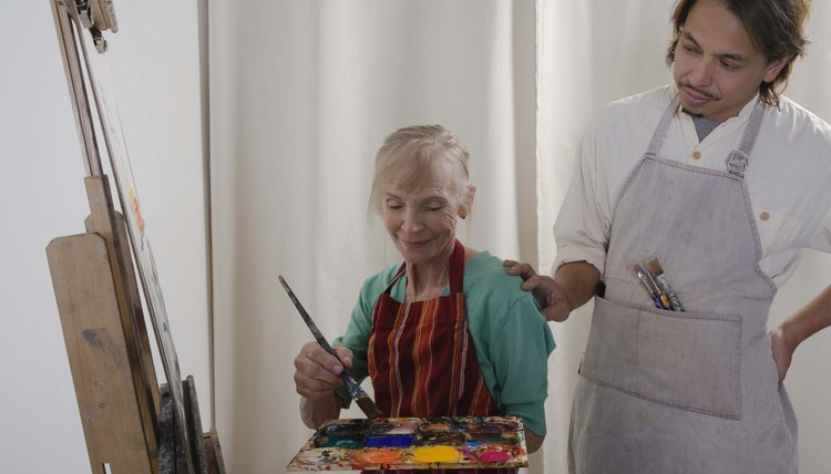 Most art therapy undergraduate programs offer courses and hands-on experiences.