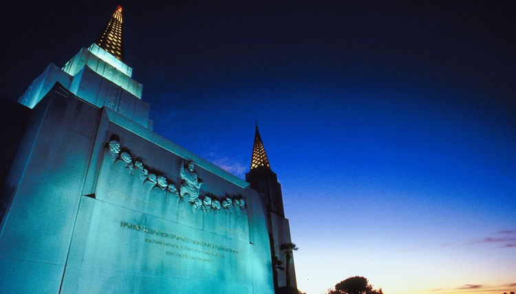 Mormon memorial services are similar to other Christian memorial services.