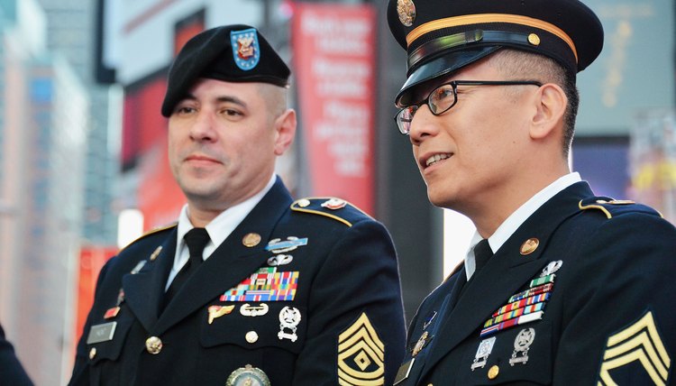 Army Sergeants at New York City event