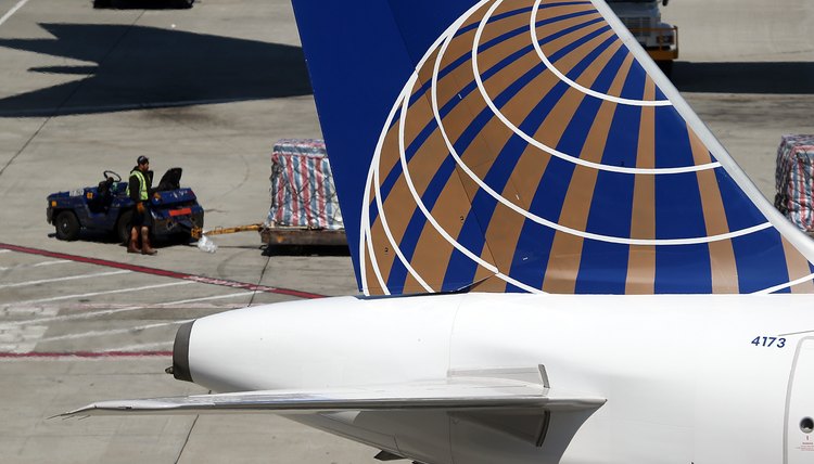 Continental airplane